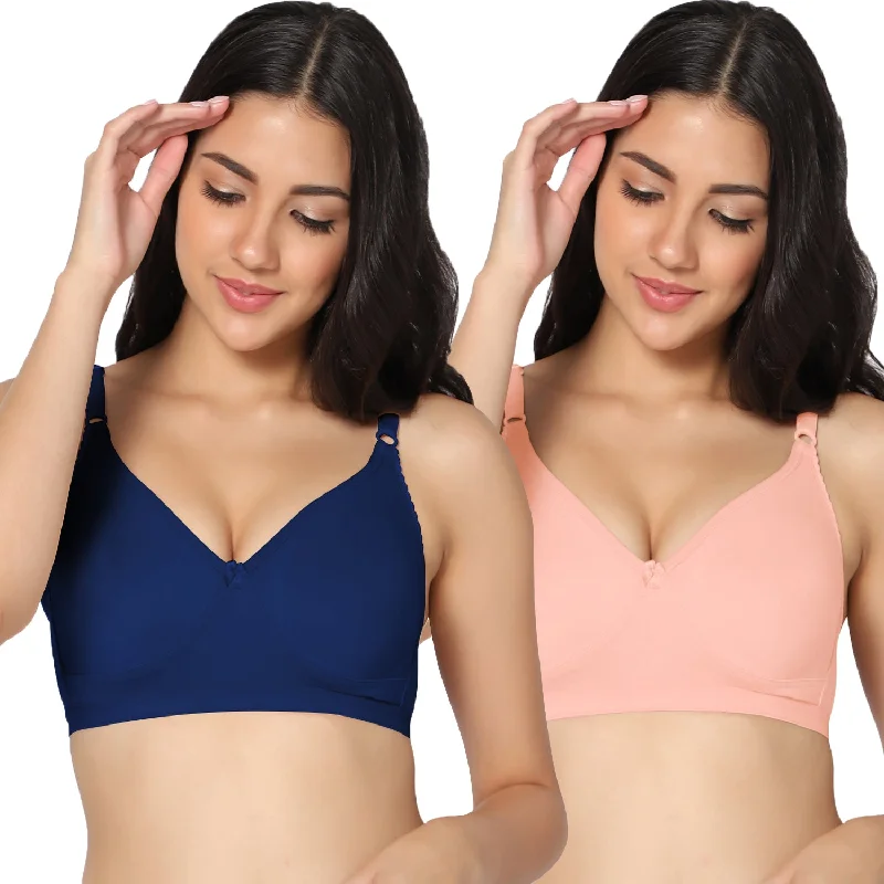 Full Coverage Non-Padded Bra (Pack of 2)