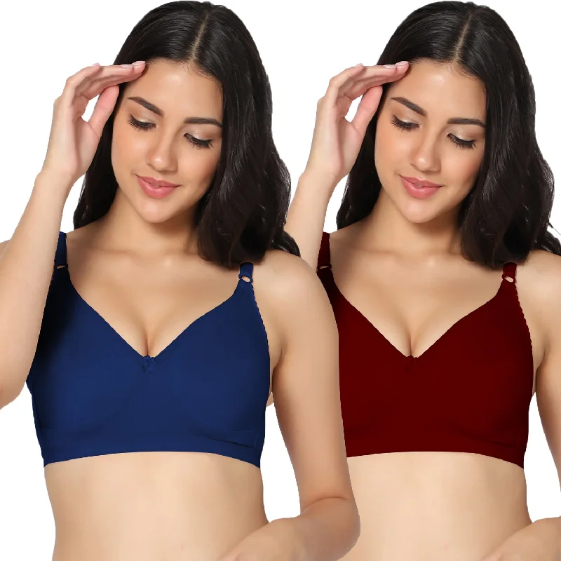 Full Coverage Non-Padded Bra (Pack of 2)