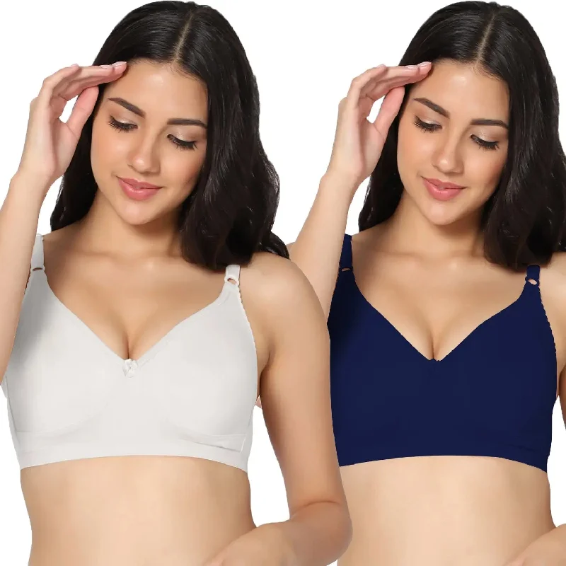 Full Coverage Non-Padded Bra (Pack of 2)