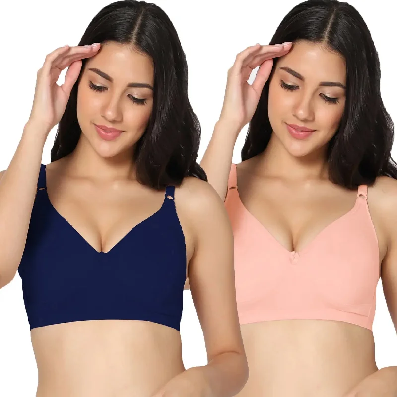 Full Coverage Non-Padded Bra (Pack of 2)