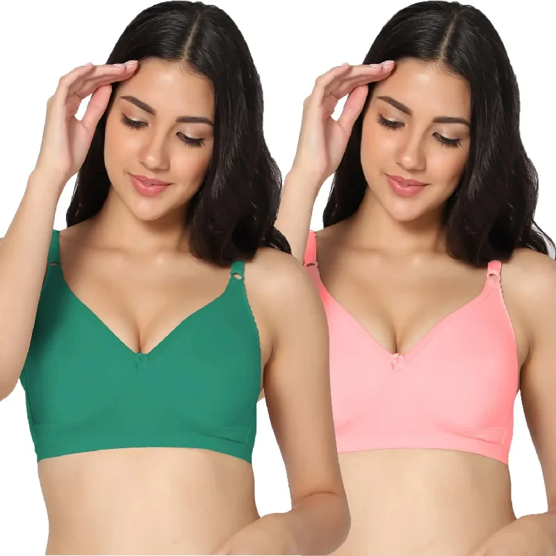 Full Coverage Non-Padded Bra (Pack of 2)