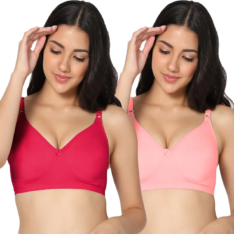 Full Coverage Non-Padded Bra (Pack of 2)