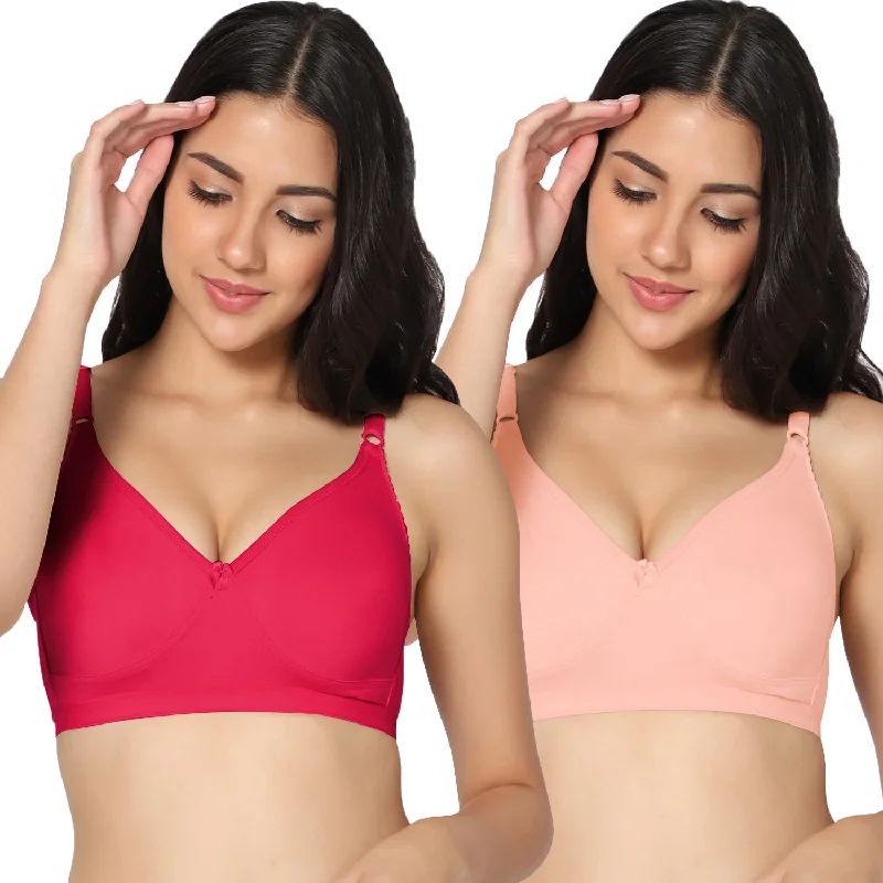 Full Coverage Non-Padded Bra (Pack of 2)