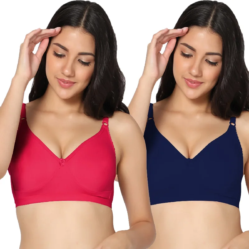 Full Coverage Non-Padded Bra (Pack of 2)