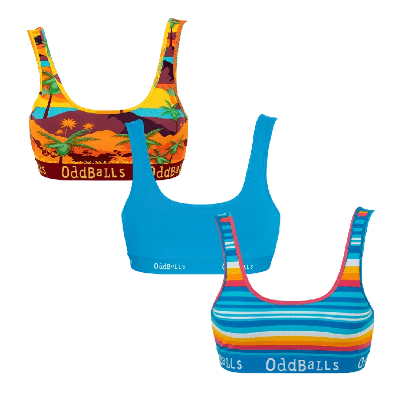 Sunshine Bundle - Ladies Bralette 3 Pack Bundle