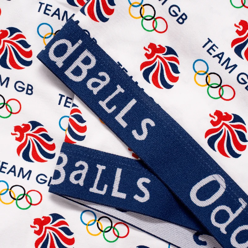 Team GB - White - Ladies Bralette