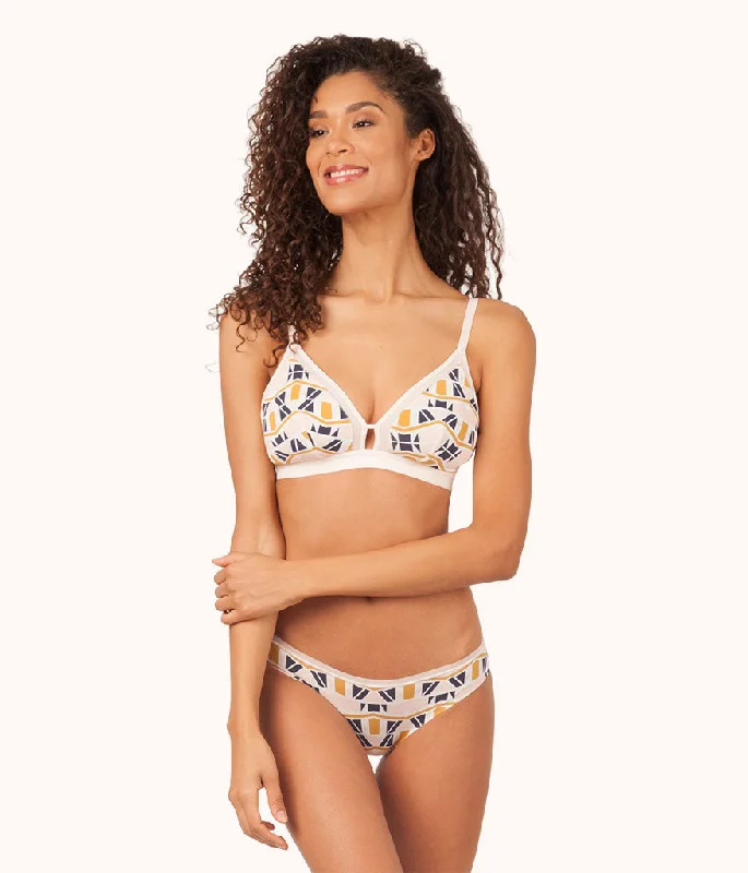 The Busty Bra: Deco Print