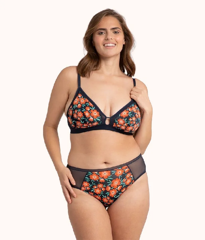 The Busty Bra: Poppy Floral