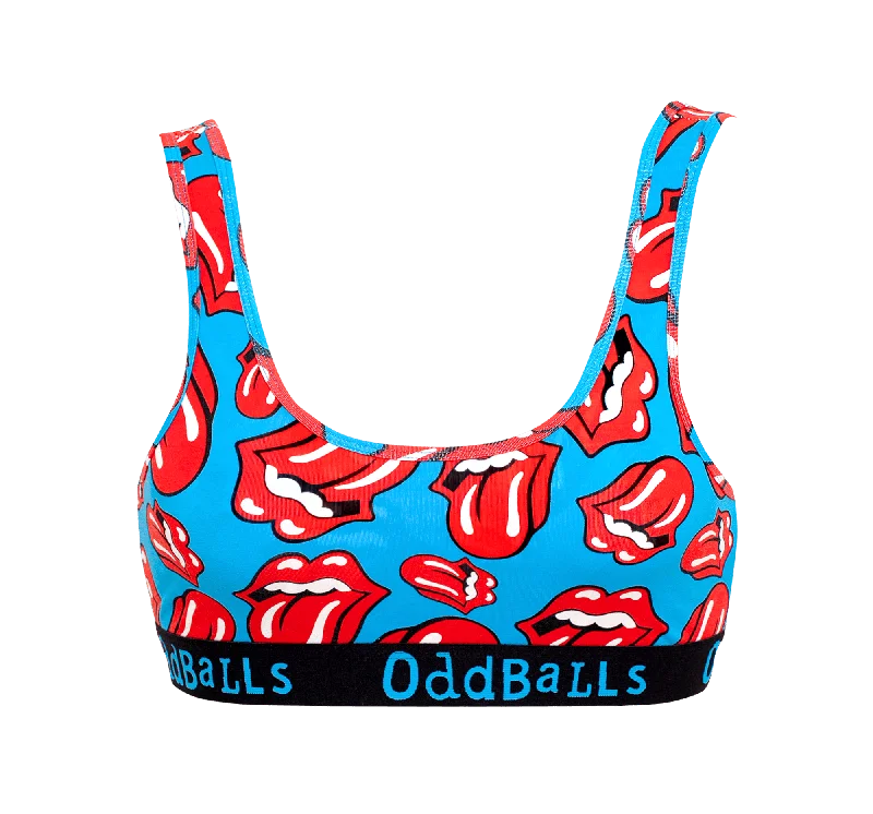 The Rolling Stones - Red - Ladies Bralette