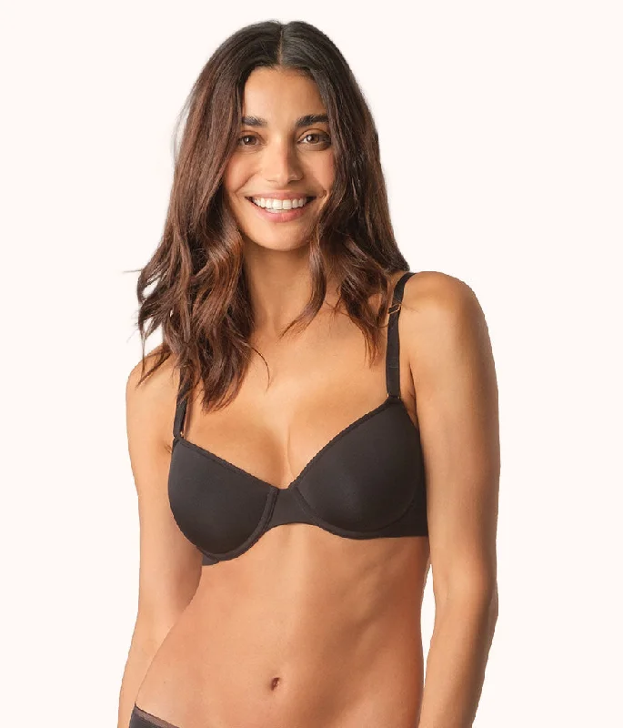 The Spacer Balconette Bra Bundle: Toasted Almond/Jet Black