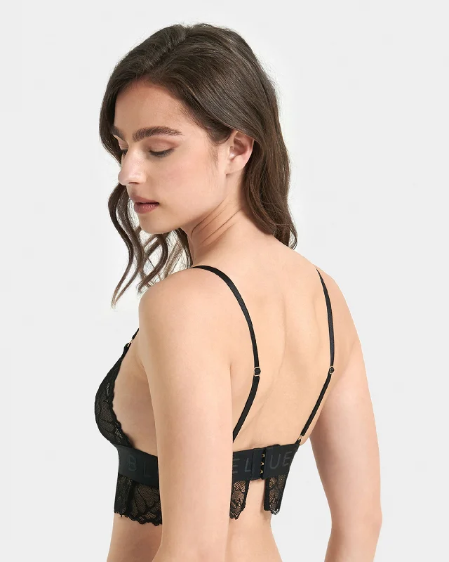 Tori Soft Bralette Black