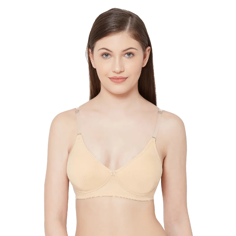 Shikha-Plain Mold T-shirt Bra  Skin