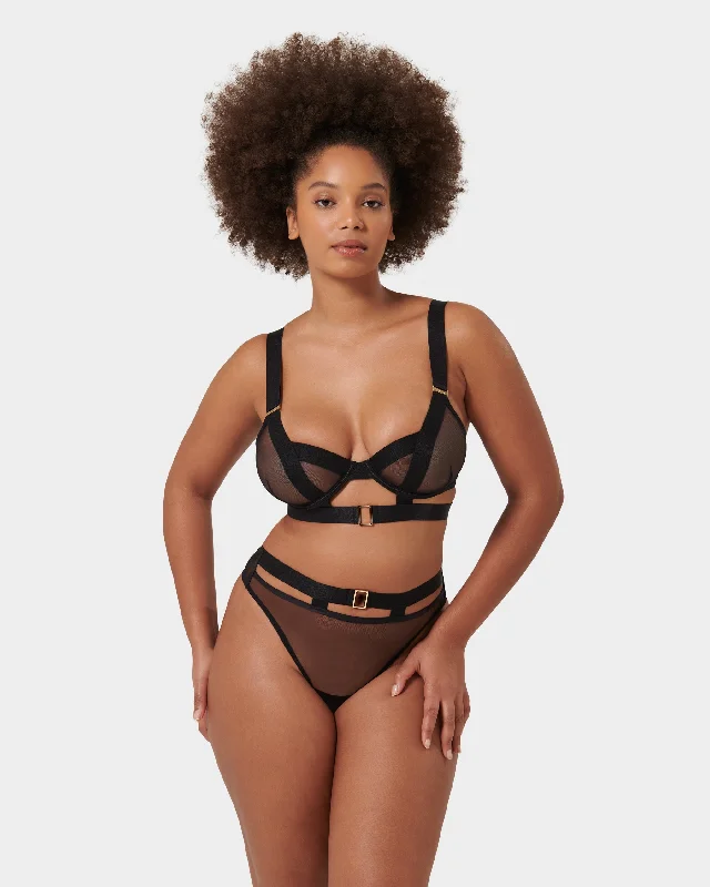 Trinity Wired Bra Black