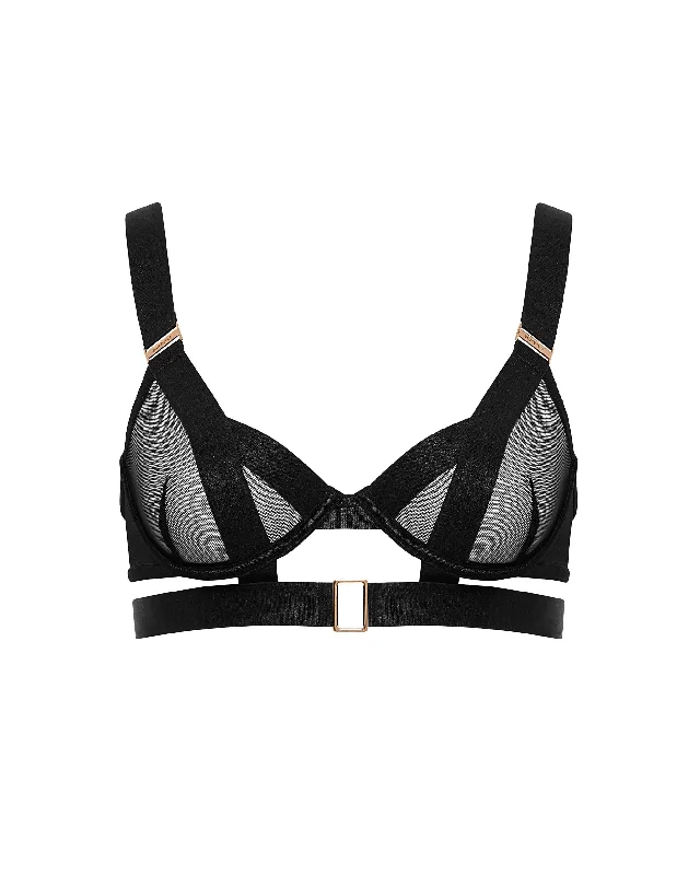 Trinity Wired Bra Black