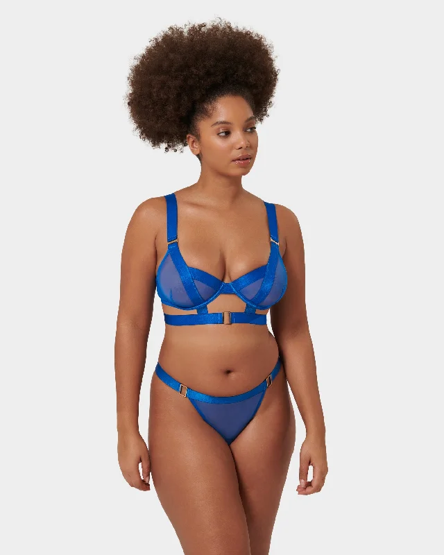 Trinity Wired Bra Egyptian Blue