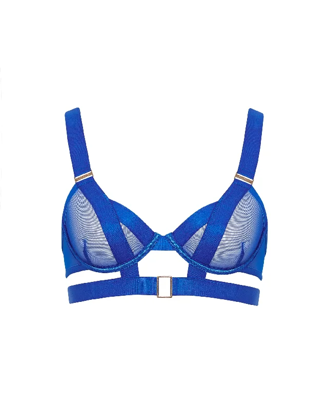 Trinity Wired Bra Egyptian Blue