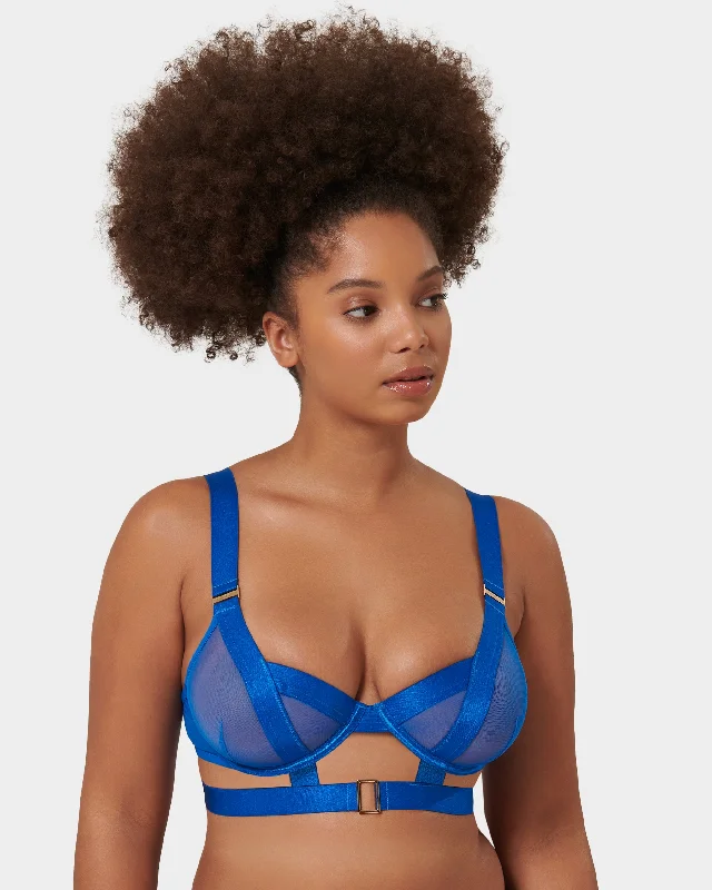 Trinity Wired Bra Egyptian Blue