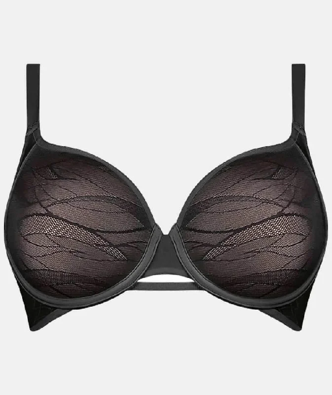 Triumph Airy Sensation Spacer T-Shirt Bra - Black