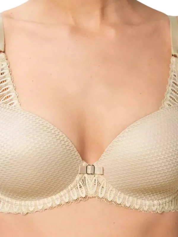 Aura Spotlight Half Cup Bra - Creamy Dream