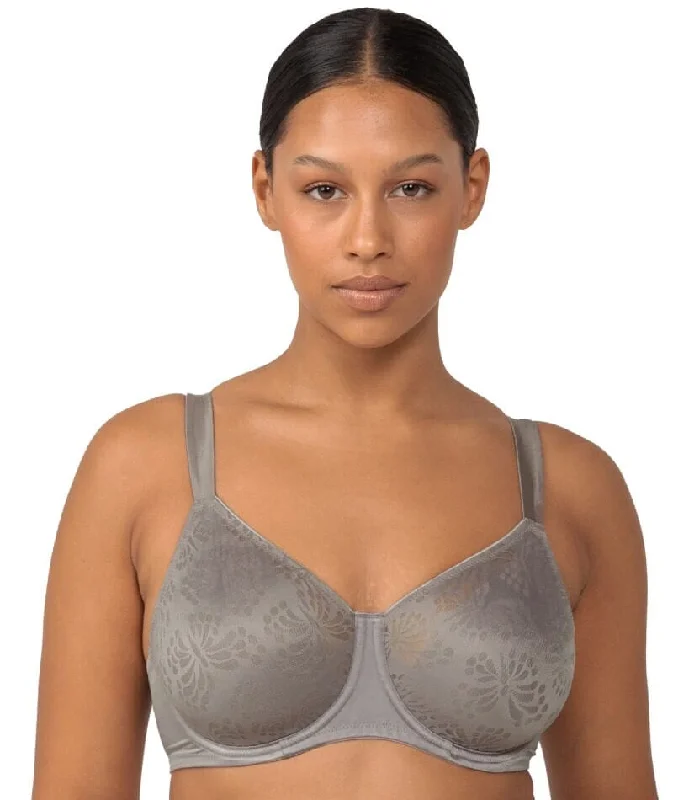 Triumph Lacy Minimizer Bra - Coffee Sugar