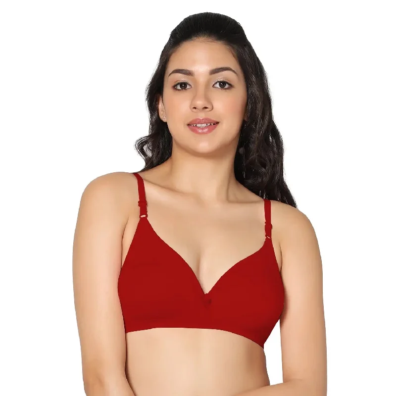 Half Coverage Non-Padded Bra (Pack of 1)