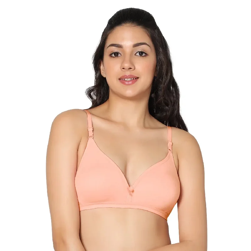 Half Coverage Non-Padded Bra (Pack of 1)