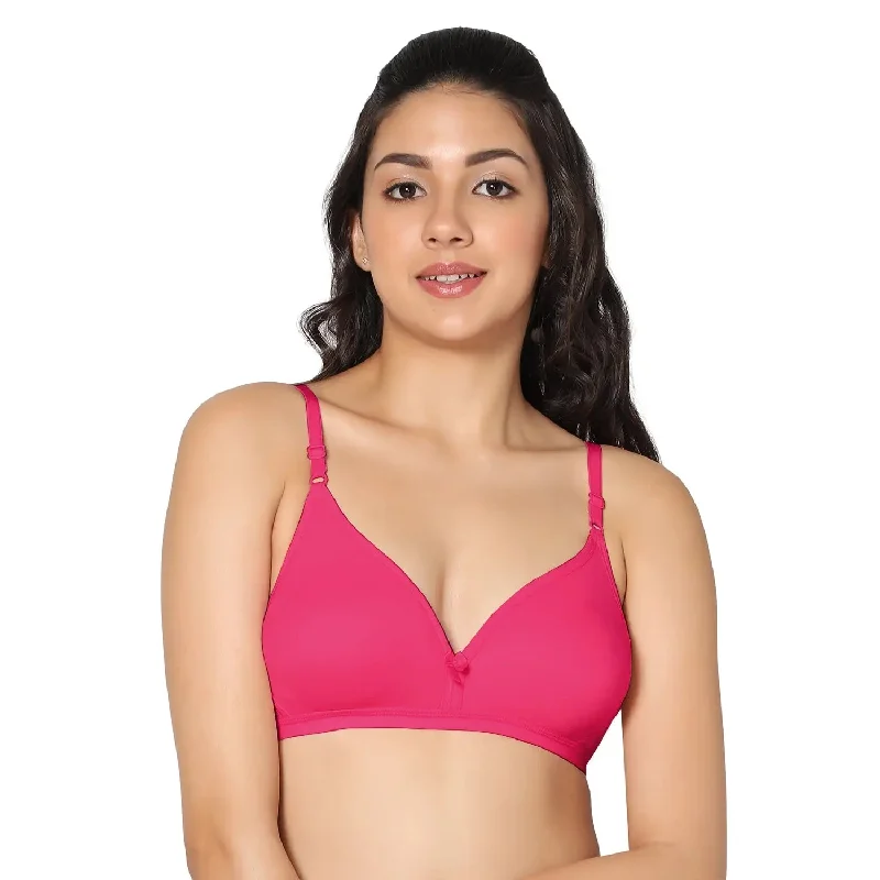 Half Coverage Non-Padded Bra (Pack of 1)