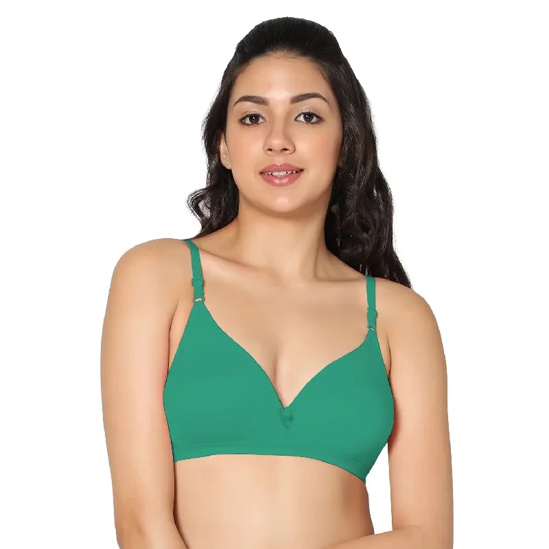 Half Coverage Non-Padded Bra (Pack of 1)