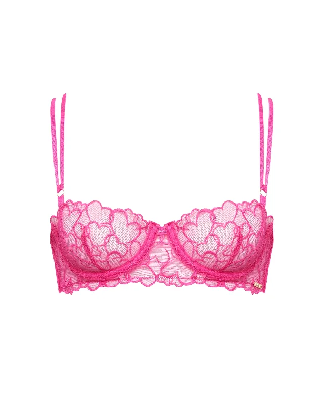 Valentina Wired Bra Fuchsia Pink