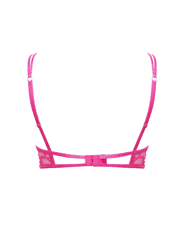 Valentina Wired Bra Fuchsia Pink