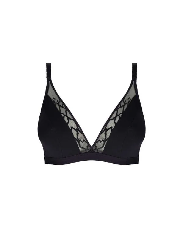 Lisse Soft Cup Bra - Black