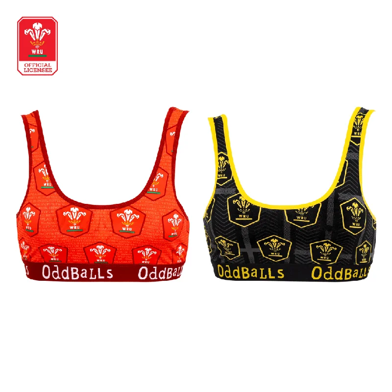 Welsh Rugby Union - Home & Alternate - Ladies Bralette Bundle