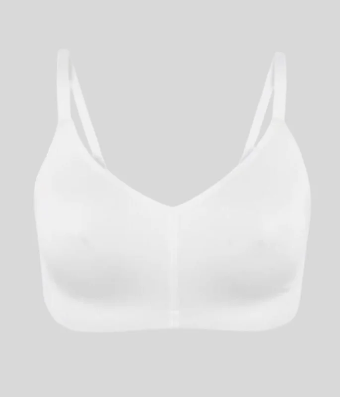 White Non Wired Full Cup Bra