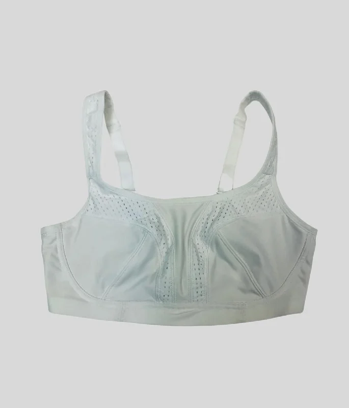 White Ultimate Support Sports Bra