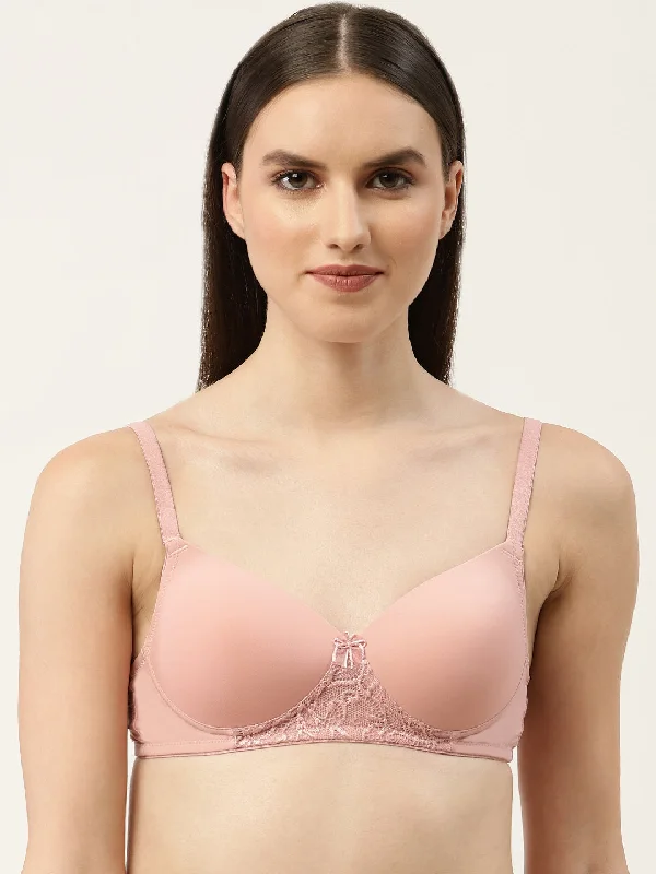 Women's Solid Lightly Padded T-Shirt Bra | BRA-9004-1 |