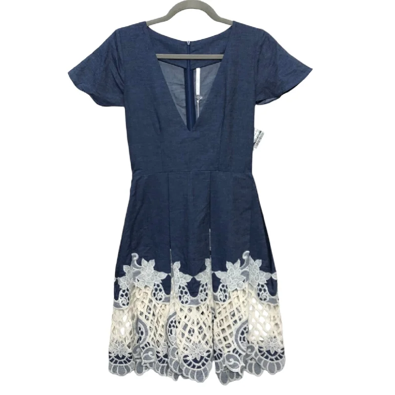 Dress Casual Short By Clothes Mentor In Blue, Size: S