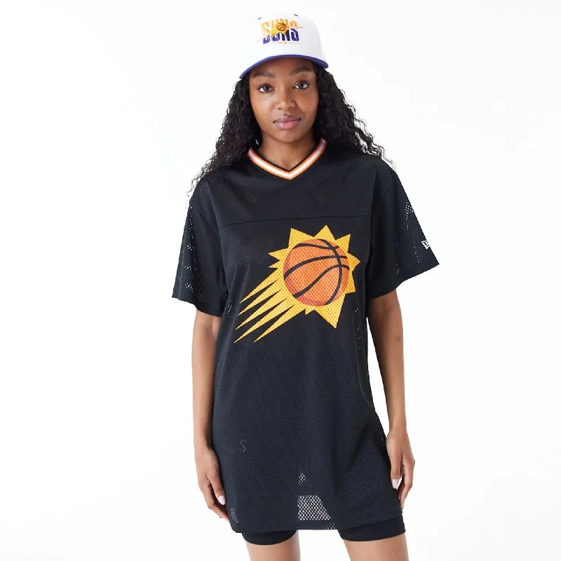 Phoenix Suns Womens NBA Black Mesh Dress