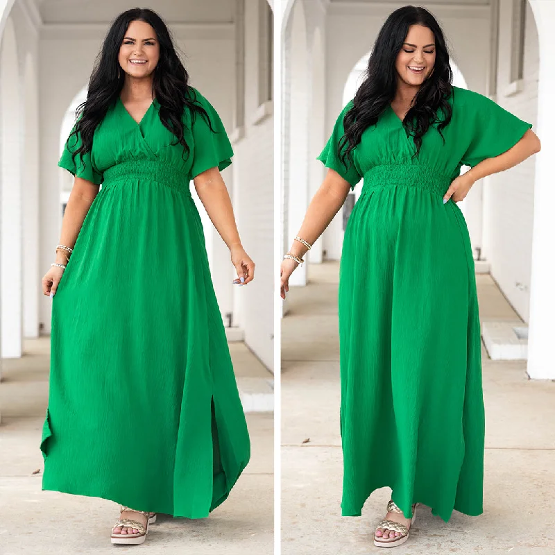 Feeling Good Maxi Dress, Kelly Green