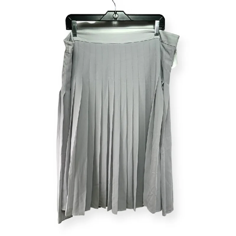 Grey Skirt Midi Ann Taylor, Size 18