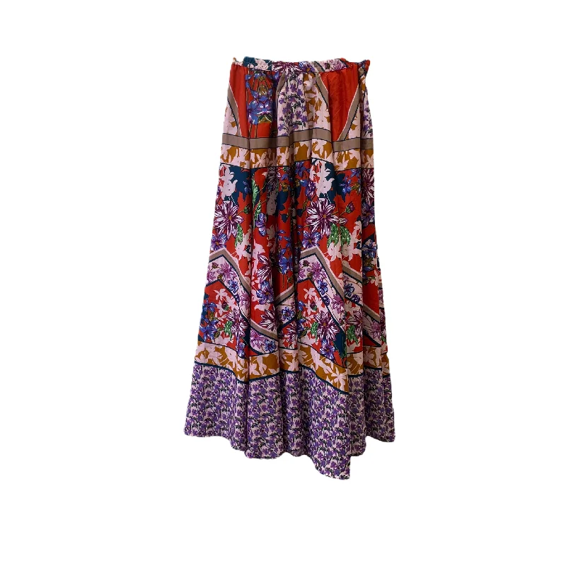 Red Skirt Maxi By Cupio, Size: M