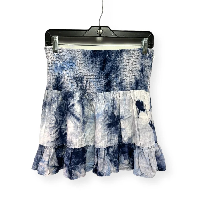 Tie Dye Print Skirt Mini & Short Altard State, Size M