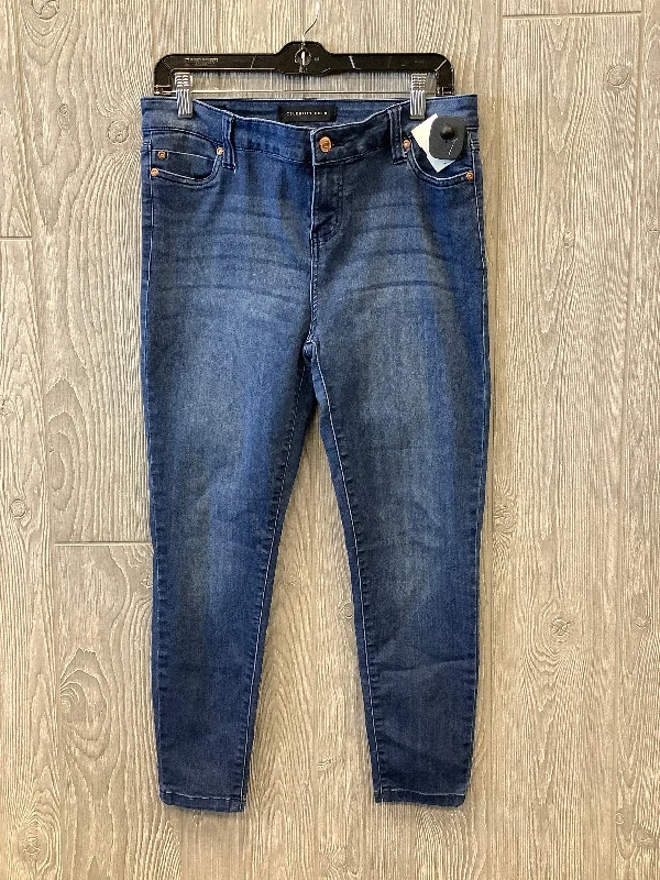 Jeans Skinny By Clothes Mentor In Blue Denim, Size: 10p