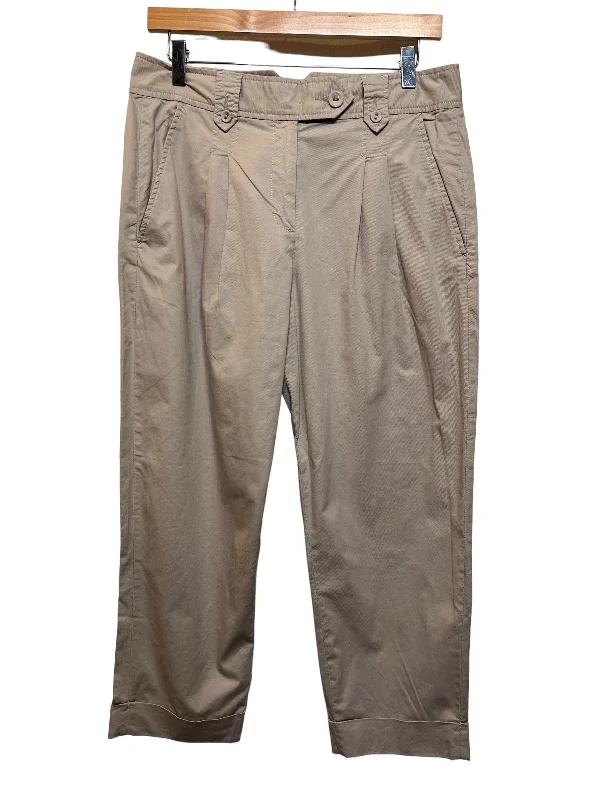 Great Plains Cropped Tan Trousers (W32)